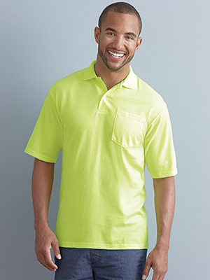 SpotShield&trade; Pocket Jersey Sport Shirt
