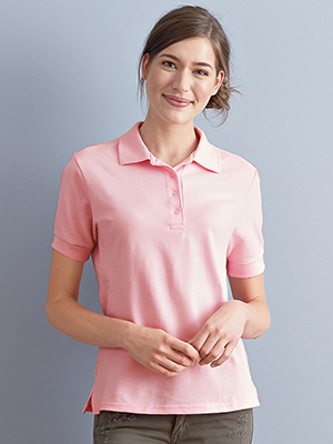 Ladies' Ring-Spun Cotton Pique Sport Shirt